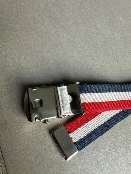 Dior Homme SS06 tri colour canvas belt
