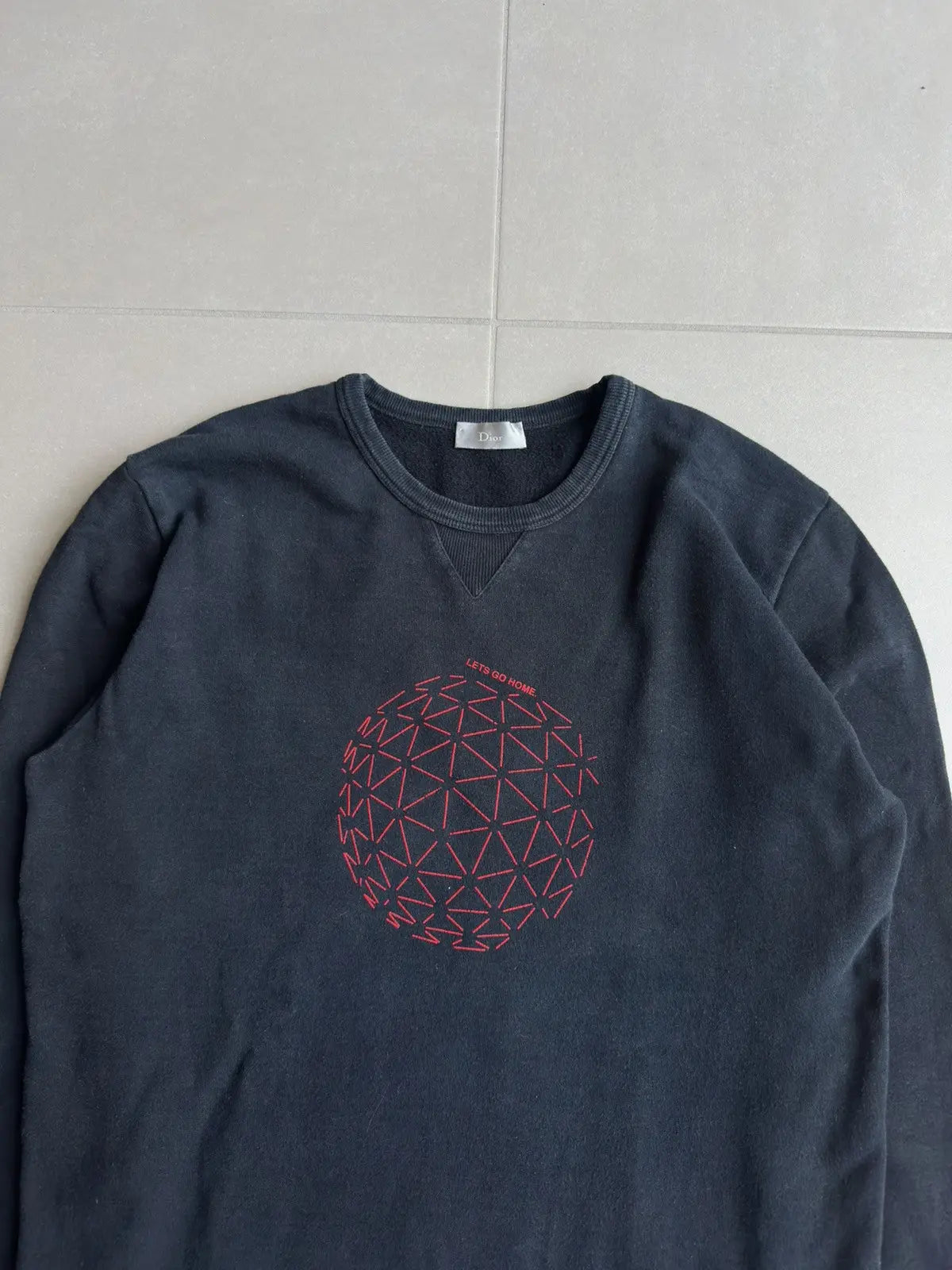 Dior Homme AW07 “Navigate” lets go home sweater