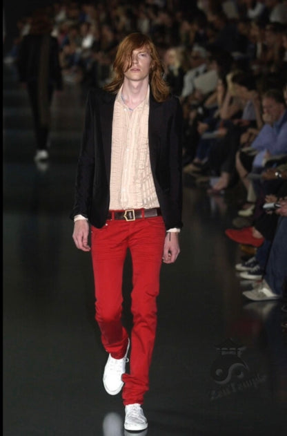 Dior Homme SS05 peak lapel one button blazer