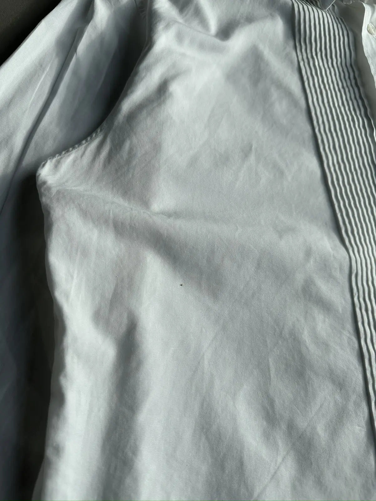 Dior Homme AW05 「イン・ザ・モーニング」ボタンアップタキシードシャツ