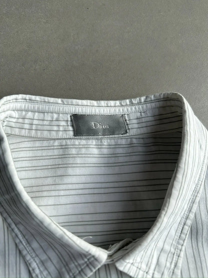 Dior Homme SS05 "BECK/Untitled"ストライプホワイトシャツ