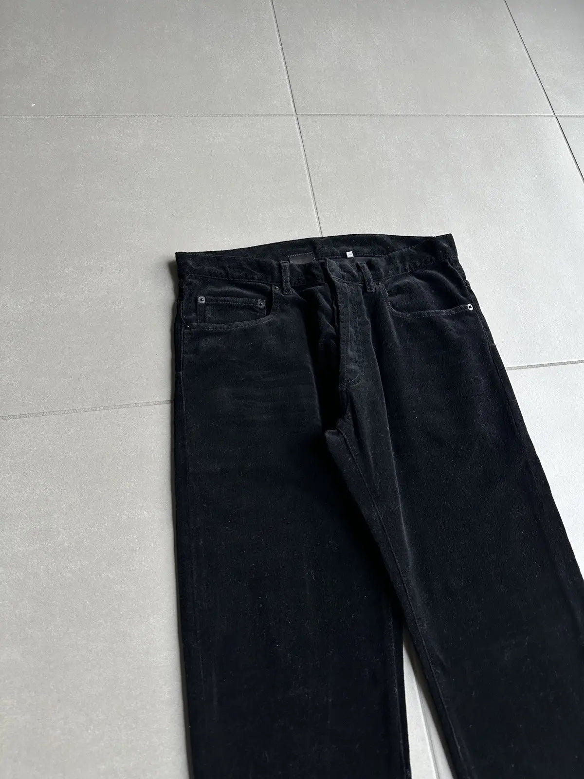Dior Homme AW05 “In The Morning” velvet trousers