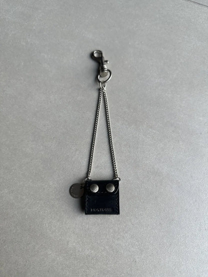Dior Homme SS06 leather pouch/wallet chain
