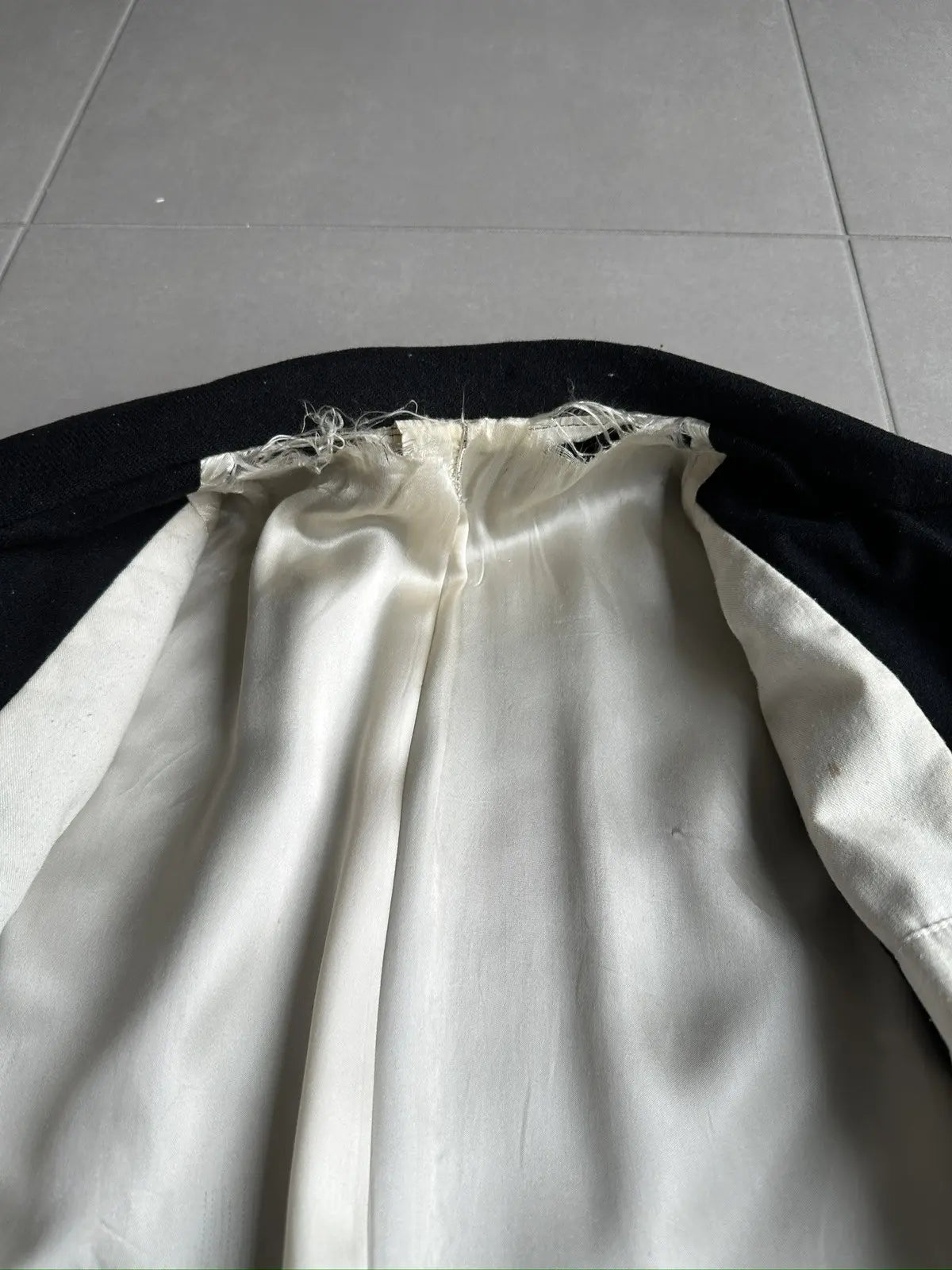 Rick Owens FW08 “STAG” double breasted peacoat