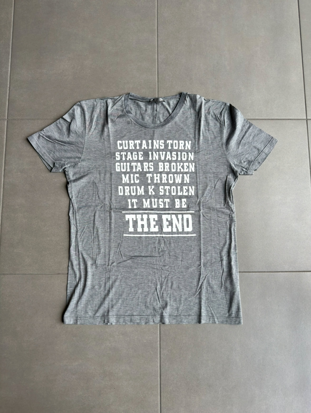 Dior Homme AW05 “in the morning” the end t-shirt