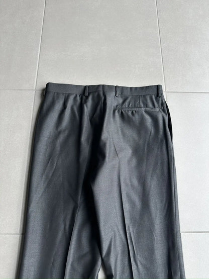Dior Homme SS05 “BECK/Untitled” silk/wool shimmering slacks