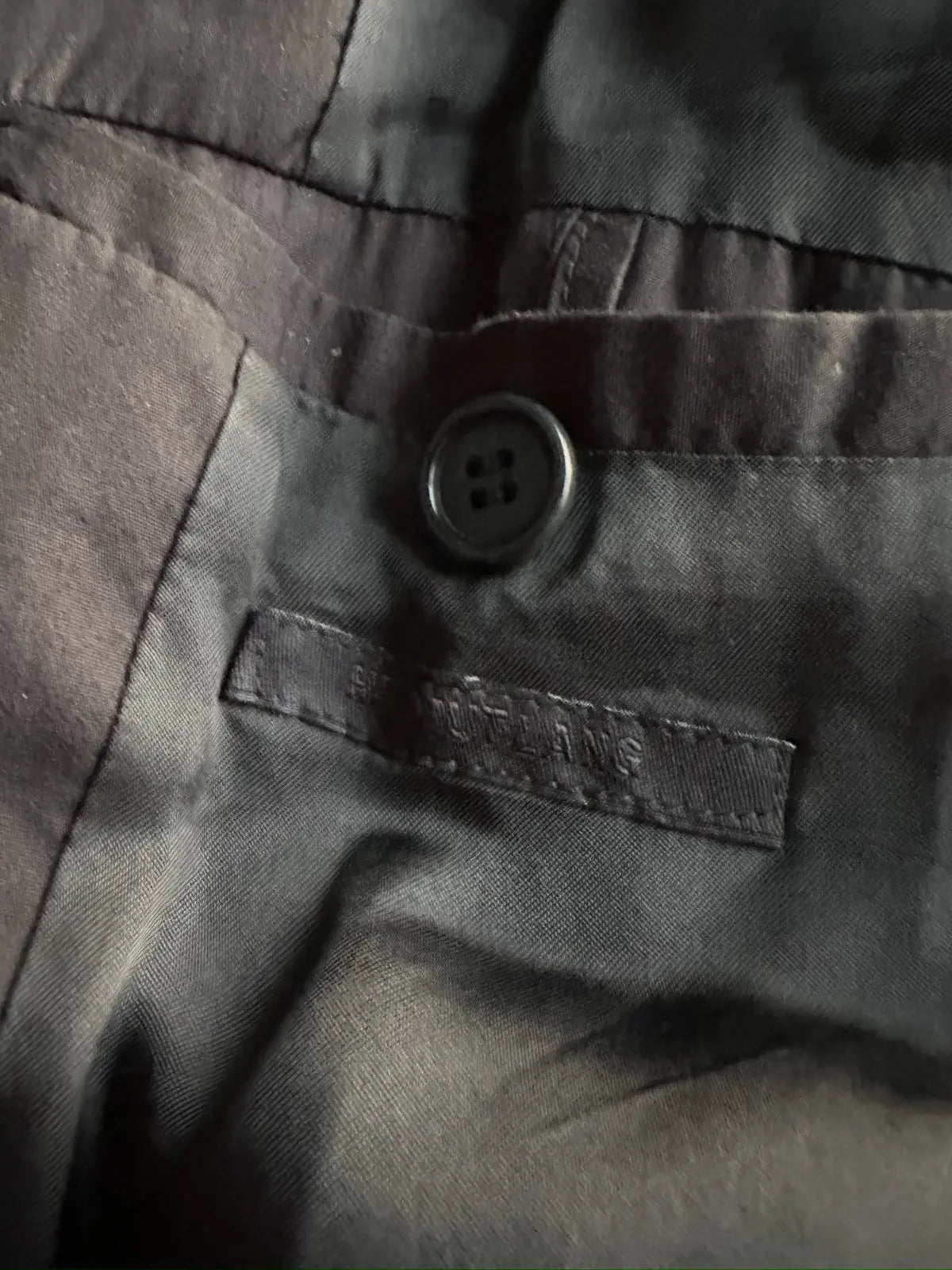 Helmut Lang AW2002 insulated Mac coat