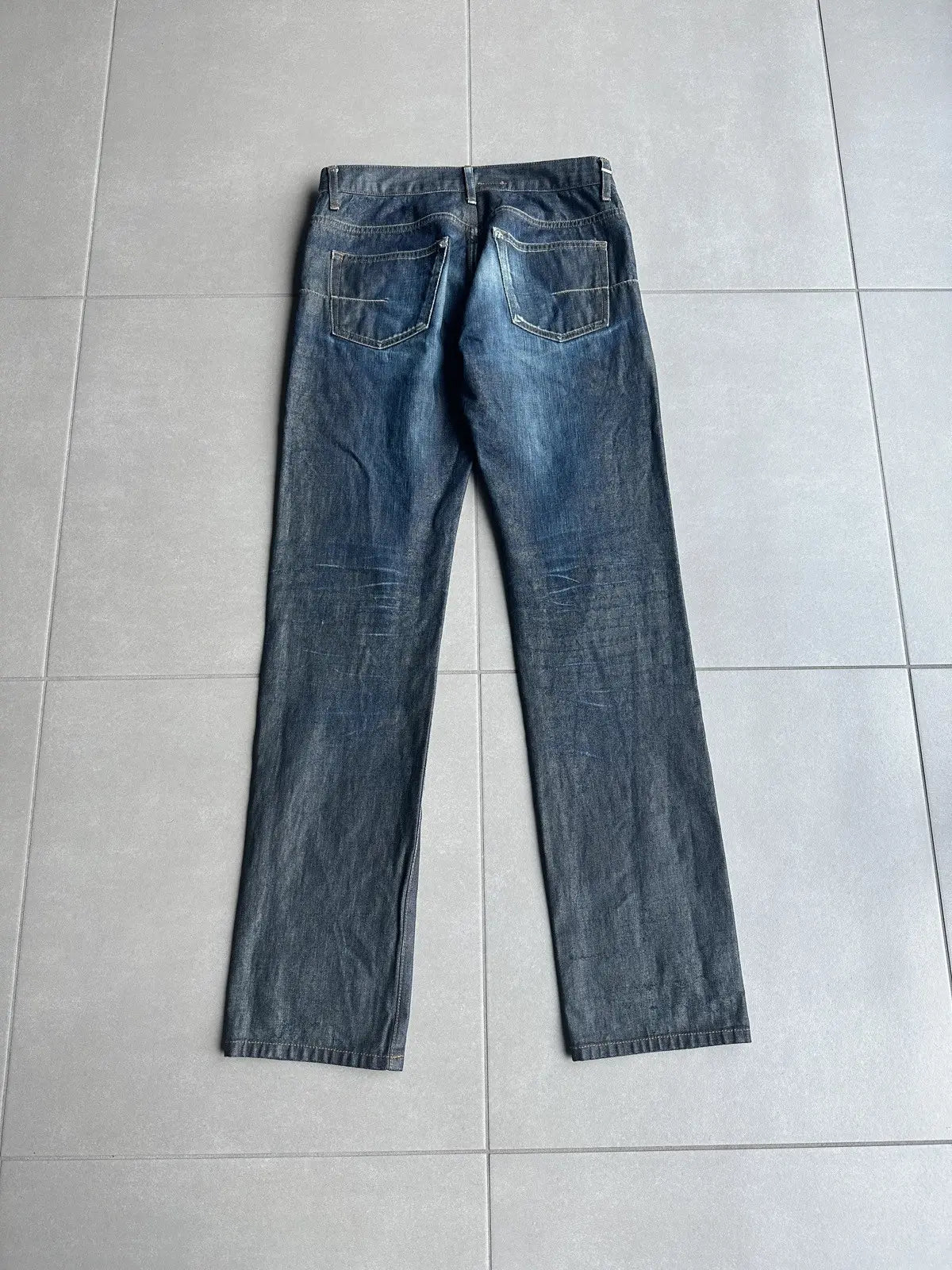 Dior Homme AW07 “Navigate” wax coated denim