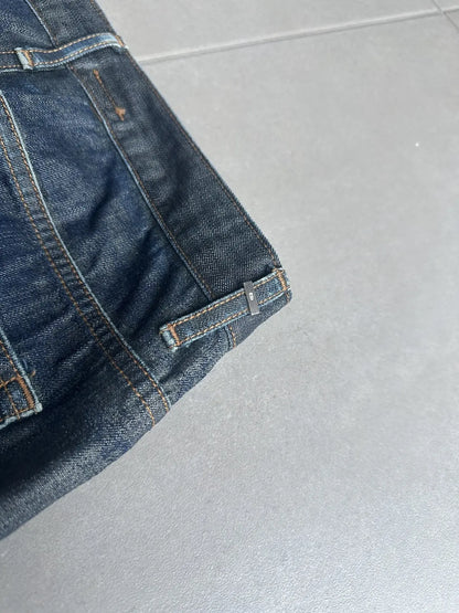 Dior Homme AW07 “Navigate” wax coated denim
