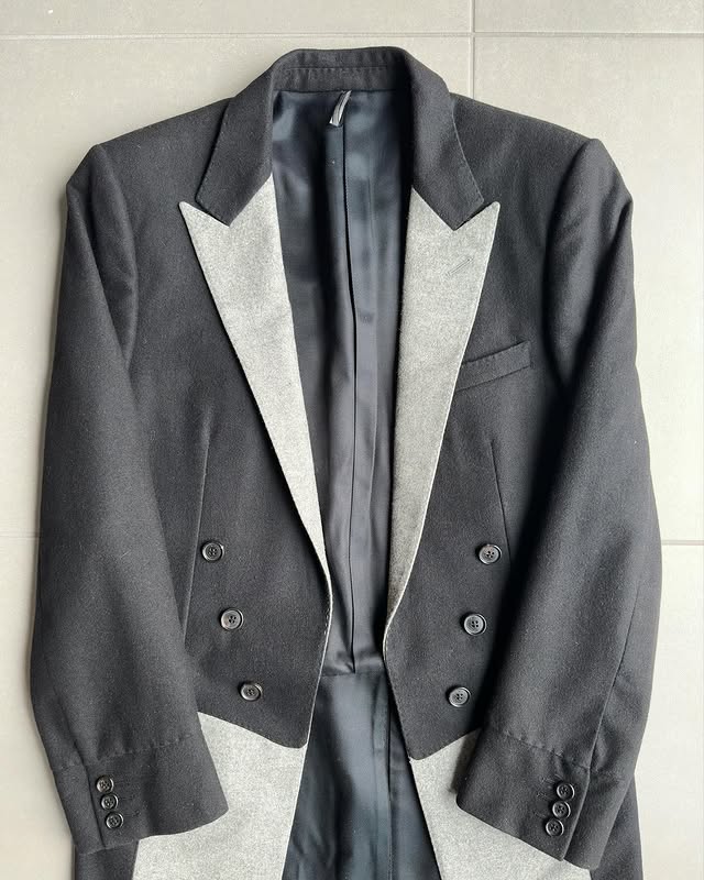 Dior Homme AW06 “these grey days” long coat