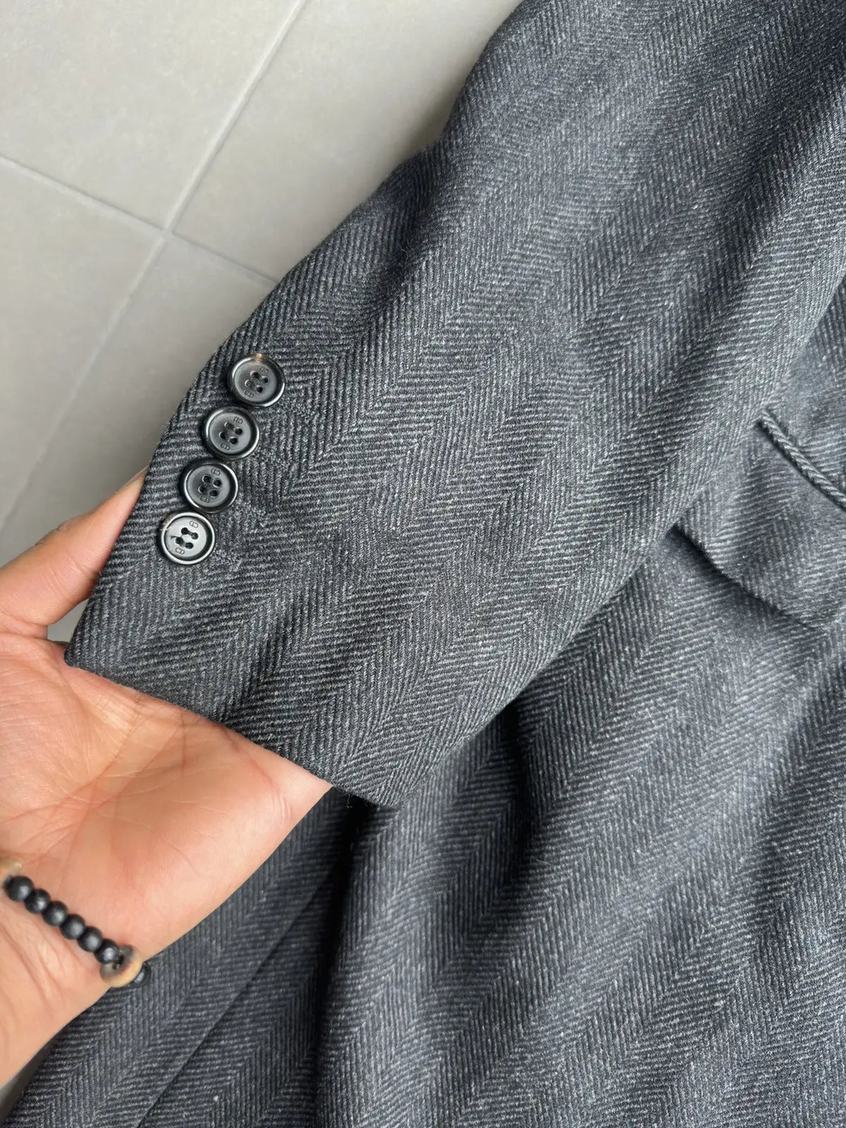 Dior Homme AW03 “Luster” wool long coat