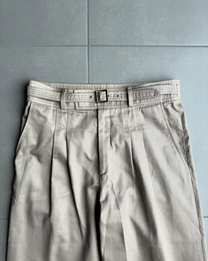 Dior Homme sample SS07 “we look good together” wide trousers