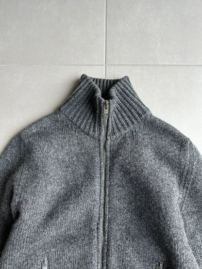 Dior Homme AW04 "Victim Of The Crime" Knit zip up