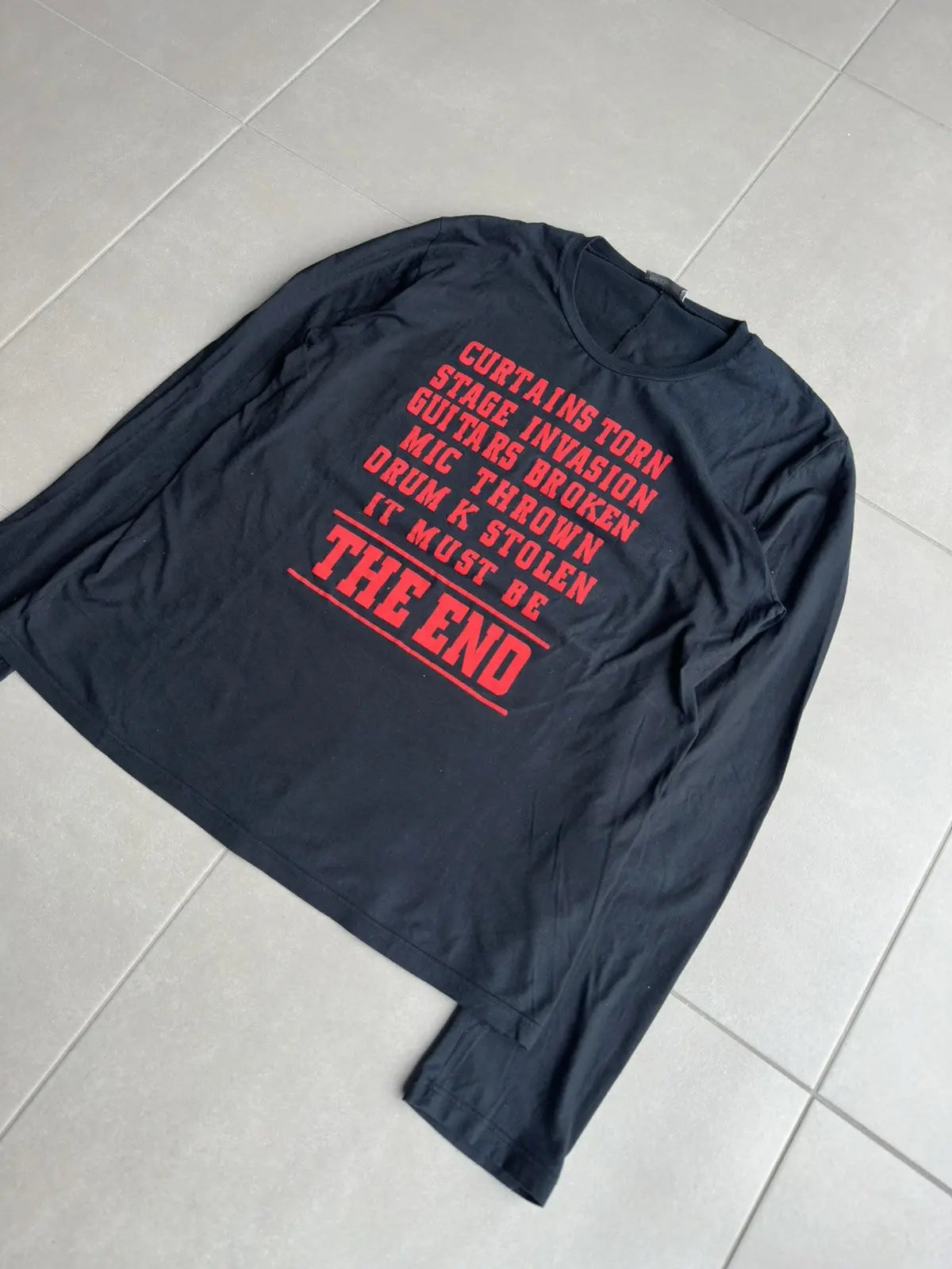 Dior Homme AW05 "in the morning" the end long-sleeve shirt