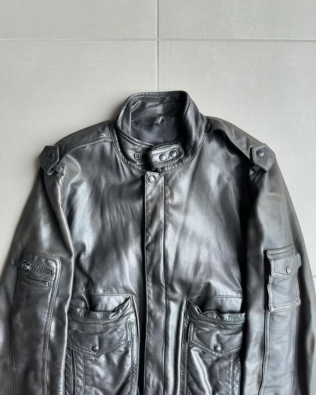 Dior Homme SS05 Campaign leather jacket