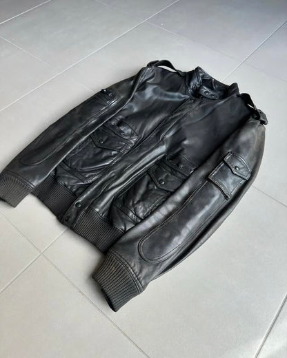 Dior Homme SS05 Campaign leather jacket