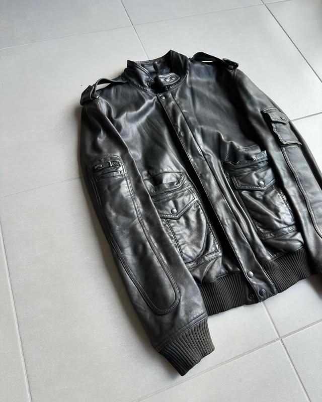 Dior Homme SS05 Campaign leather jacket – zentemple Dior Homme SS05 Campaign leather jacket – zentemple