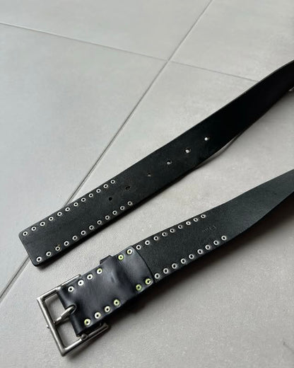 Dior Homme AW06 “These Grey Days” studded calfskin belt
