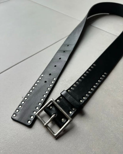 Dior Homme AW06 “These Grey Days” studded calfskin belt