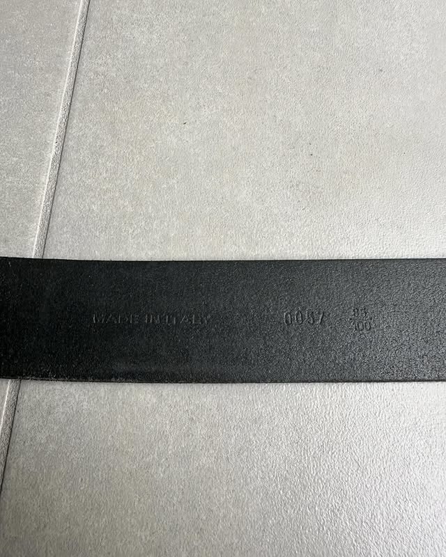 Dior Homme AW06 “These Grey Days” studded calfskin belt