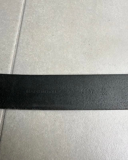 Dior Homme AW06 “These Grey Days” studded calfskin belt