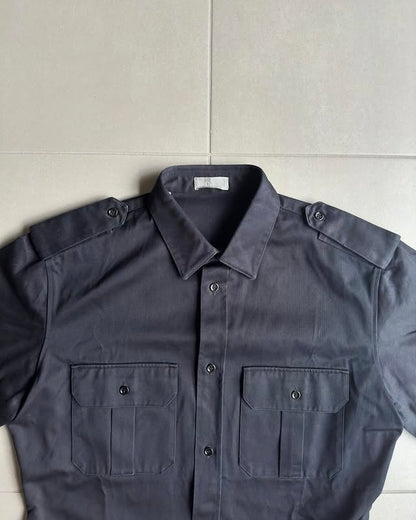 Dior Homme SS07”We Look Good Together” Belted safari shirt
