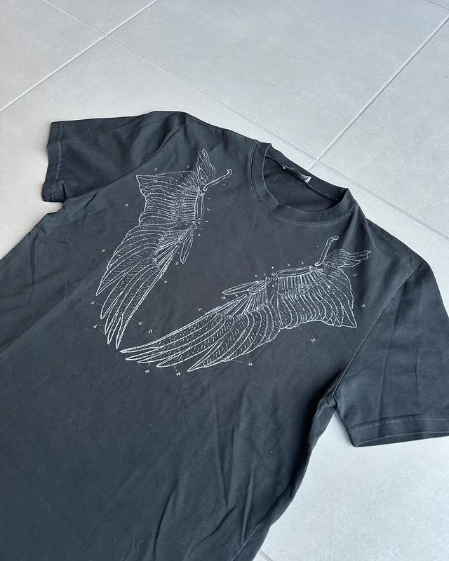 Dior Homme AW07 “Navigate” inexorable flight T-shirt