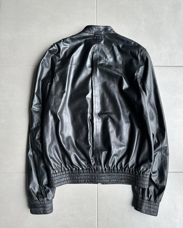 Dior Homme SS07 “We look good together” Multi-zip leather jacket