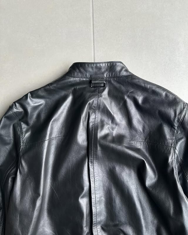 Dior Homme SS07 “We look good together” Multi-zip leather jacket