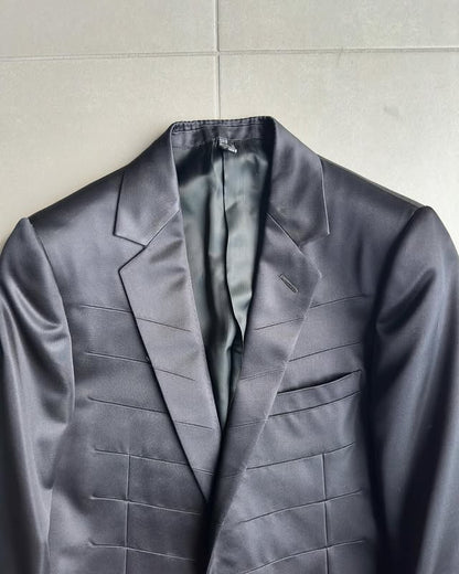 Dior Homme SS03 “follow me” silk slit blazer