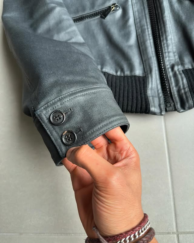 Dior Homme AW06 “These grey days” Multi-pocket bomber jacker