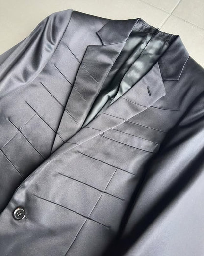 Dior Homme SS03 “follow me” silk slit blazer