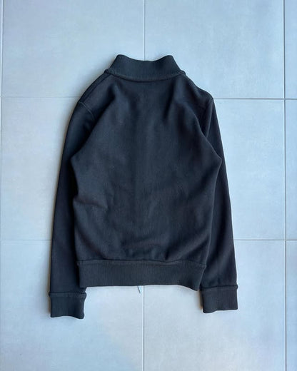 Dior Homme AW02 “reflexion” slit zip up sweater