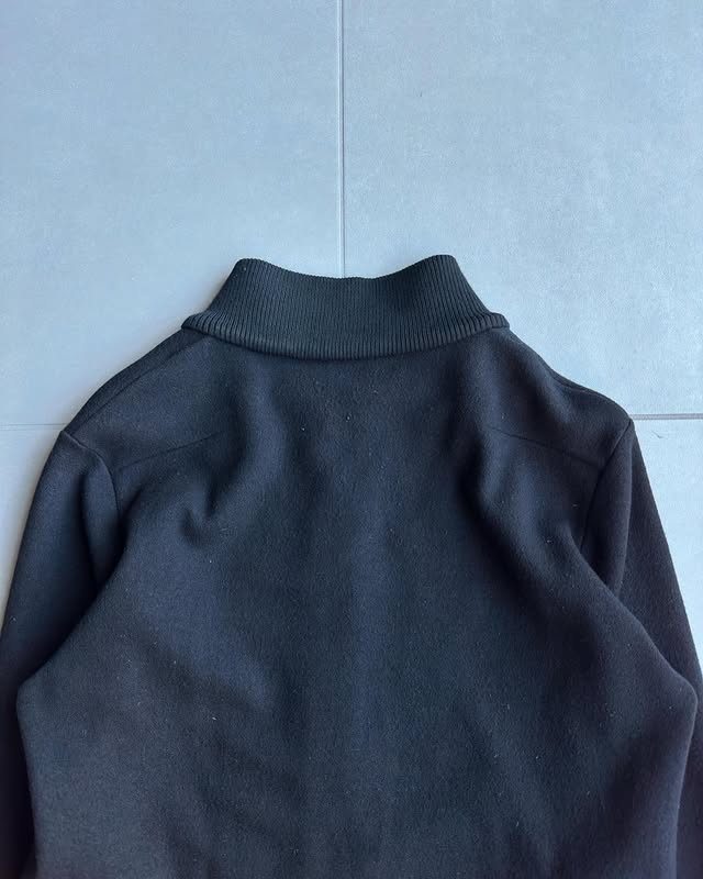 Dior Homme AW02 “reflexion” slit zip up sweater