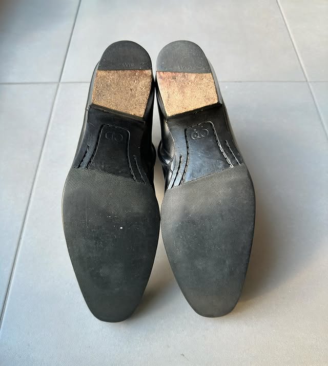 Dior Homme AW05 “in the morning” 6.5 cm Cuban heel boots