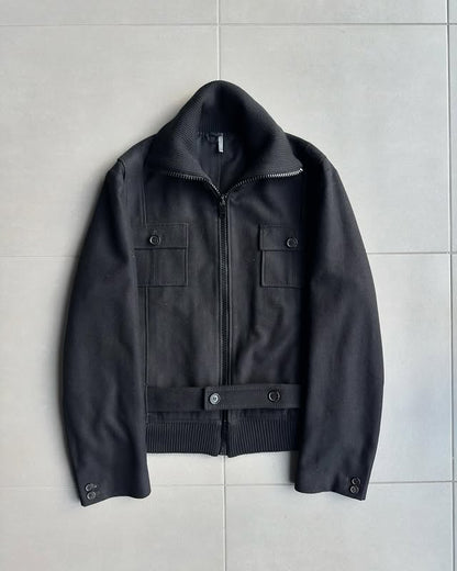 Dior Homme AW05 “in the morning” wool belted jacket