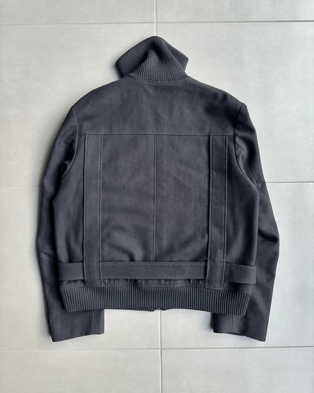 Dior Homme AW05 “in the morning” wool belted jacket