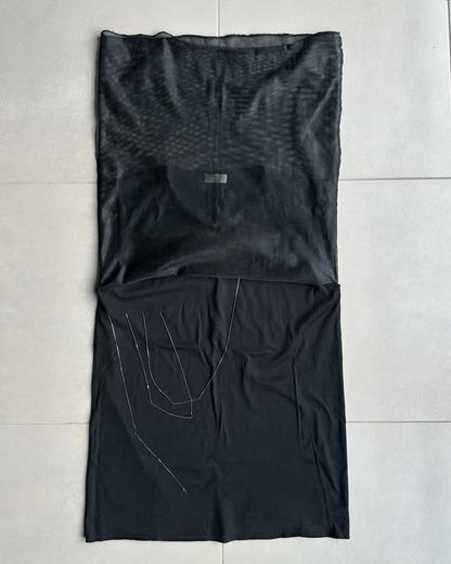 Dior Homme AW01 “Solitaire” silver chain mesh shirt