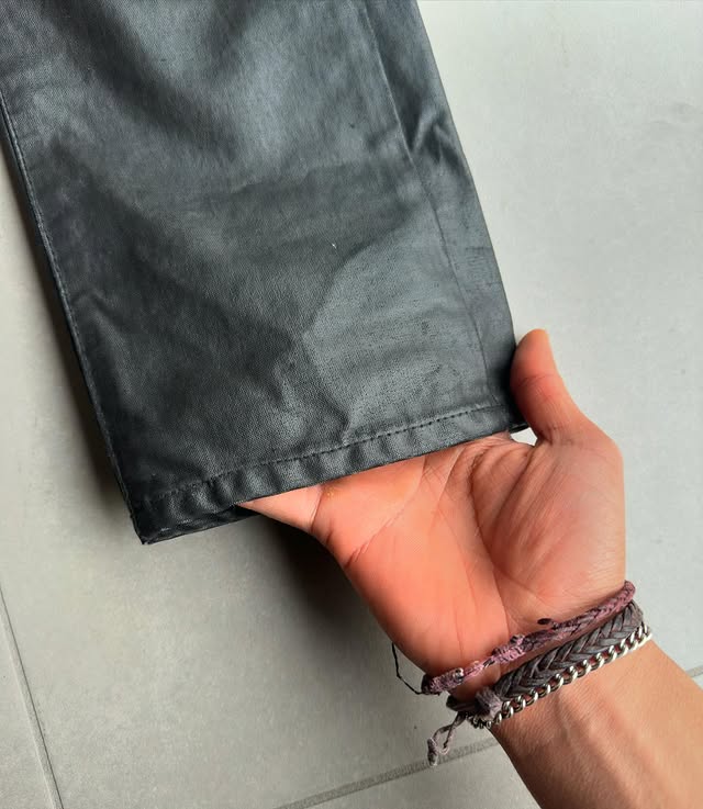 Dior Homme AW03 “Luster” coated denim