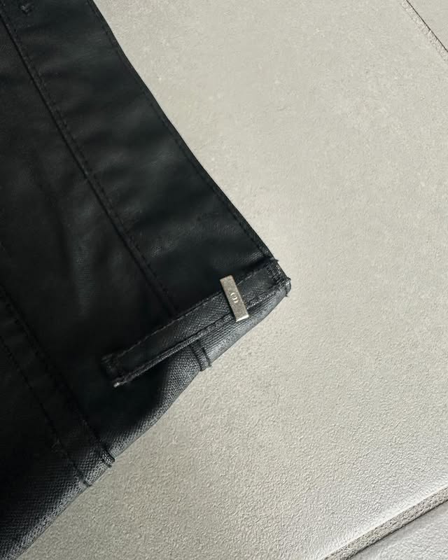 Dior Homme AW03 “Luster” coated denim