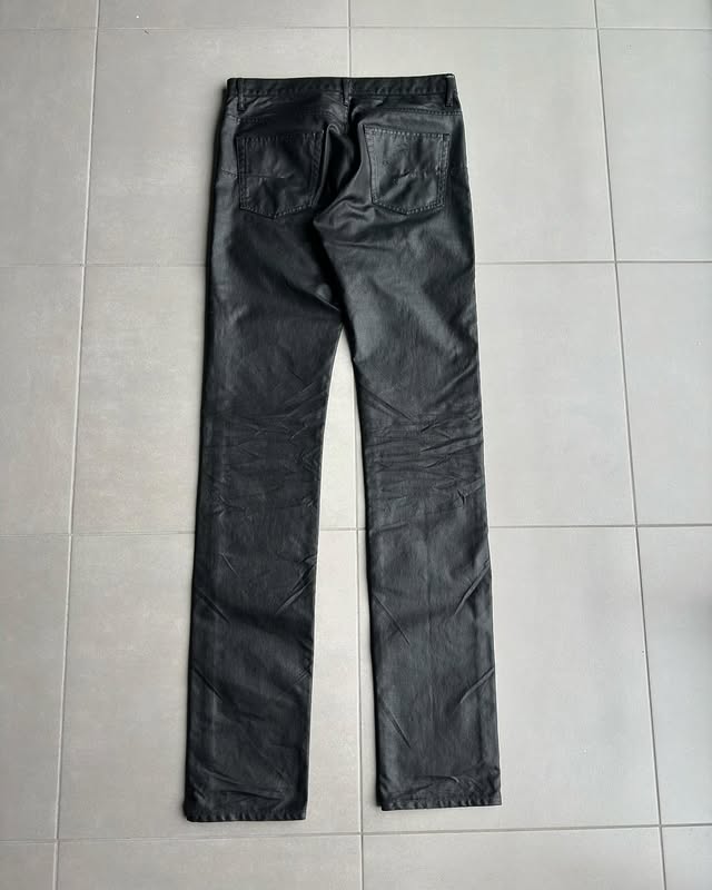 Dior Homme AW03 “Luster” coated denim