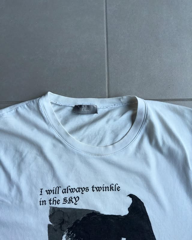 Dior Homme AW06 quote T-shirt