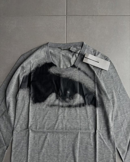 Dior Homme AW04 “Victim of the crime” Eye print long-sleeve shirt