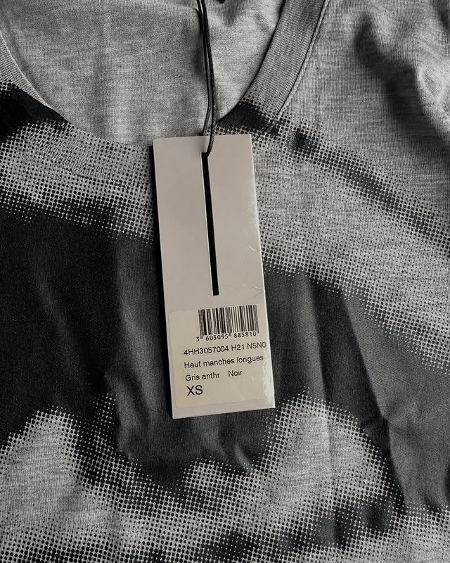 Dior Homme AW04 “Victim of the crime” Eye print long-sleeve shirt