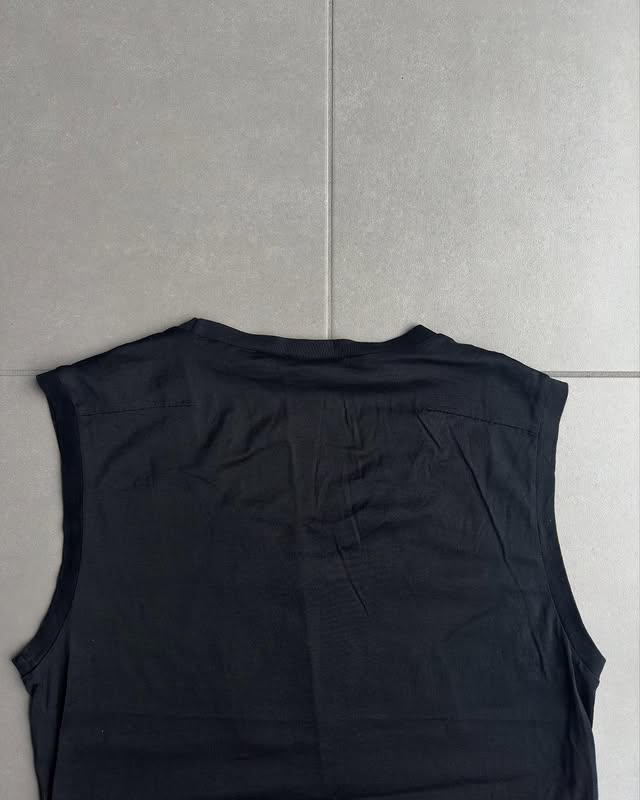 Dior Homme SS04 “strip” sleeveless shirt