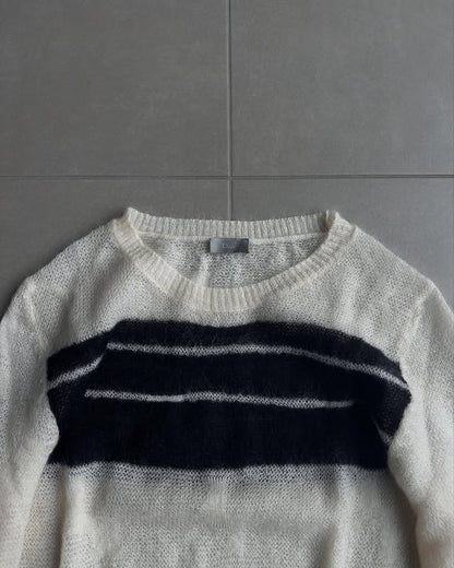 Dior Homme AW07 “Navigate” mohair sweater