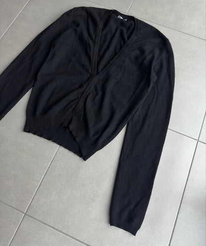 Dior Homme AW01 “Solitaire” deep v-neck cashmere sweater