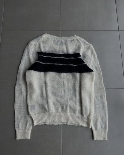 Dior Homme AW07 “Navigate” mohair sweater