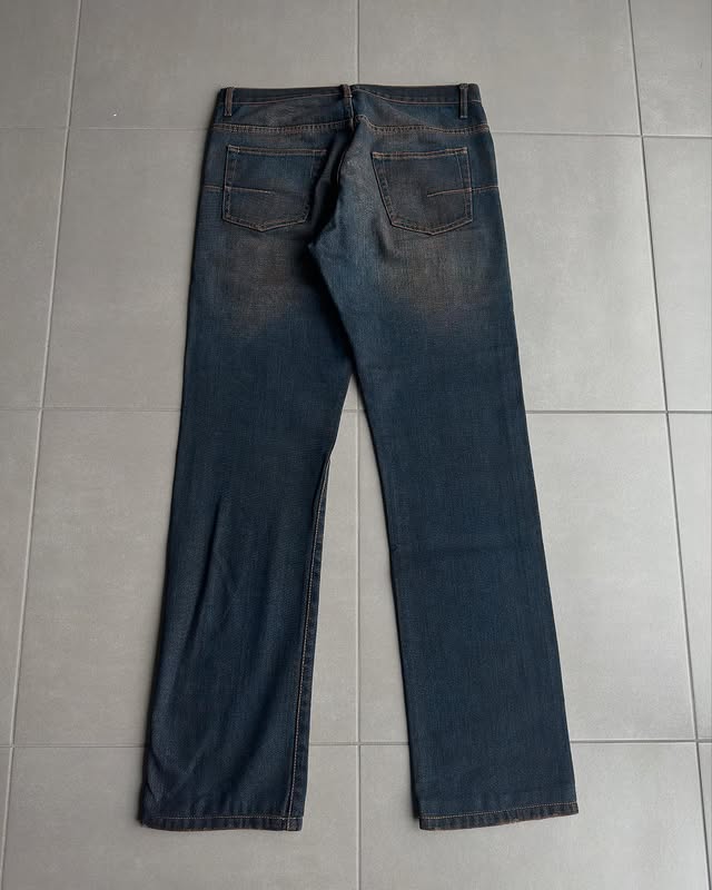 Dior Homme AW05 Rust wash bootcut jean