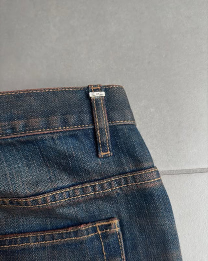 Dior Homme AW05 Rust wash bootcut jean